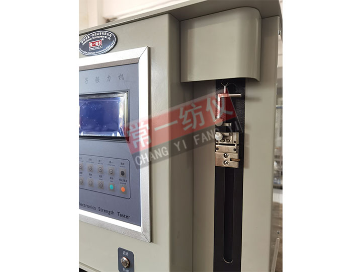 YG001D電子單纖維強(qiáng)力機(jī)（手動夾持）